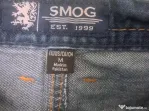 Pantaloni scurti fin blugi smog