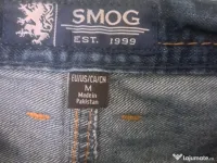 pantaloni scurti fin blugi Smog 