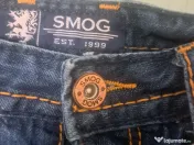 pantaloni scurti fin blugi Smog 