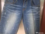 pantaloni scurti fin blugi Smog 