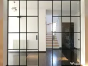 Usi interior, compartimentari din sticla securizata 