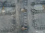 Salopetă cu capse si buzunare denim ZARA Kids fata - NOUĂ - Mărime 6 ani 116 cm