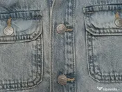 Salopetă cu capse si buzunare denim ZARA Kids fata - NOUĂ - Mărime 6 ani (116 cm 