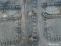 Salopetă cu capse si buzunare denim ZARA Kids fata - NOUĂ - Mărime 6 ani (116 cm