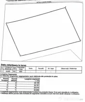 Teren cu deschidere 31m Matei Corvin 