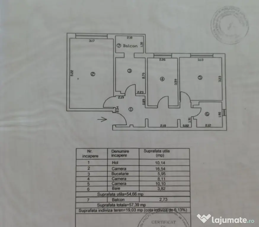Apartament 3 camere Renovat in Totalitate, Dorobantilor - et