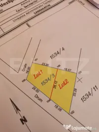 Vand teren Sanmartin, S=492 mp, langa padure 