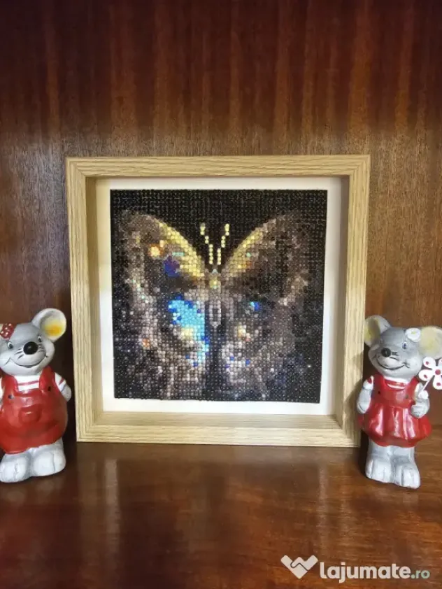 Tablouri realizate cu diamante 5D