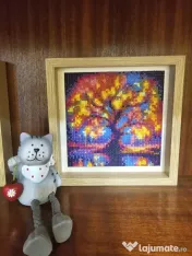 Tablouri realizate cu diamante 5D 