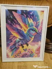 Tablouri realizate cu diamante 5D 