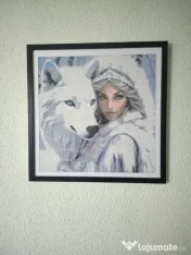 Tablouri realizate cu diamante 5D 