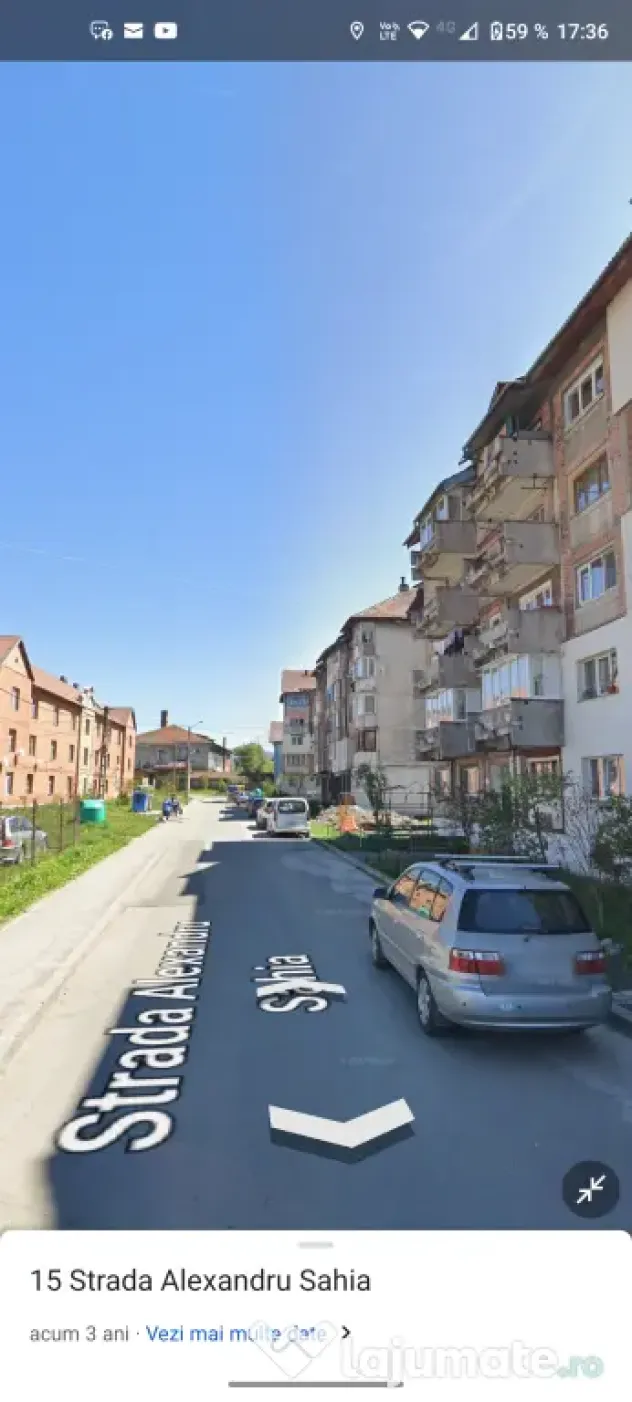 Apartament de vânzare 2 camere str. alexandru sahia