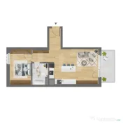 COMISION 0 / Apartament 2 camere / Citius Residence 