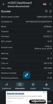 Trotineta Xiaomi Electric Scooter Pro 2, 240 km