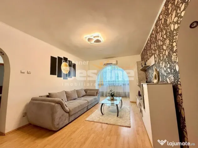 Apartament 3 camere semidecomandat, etaj intermediar