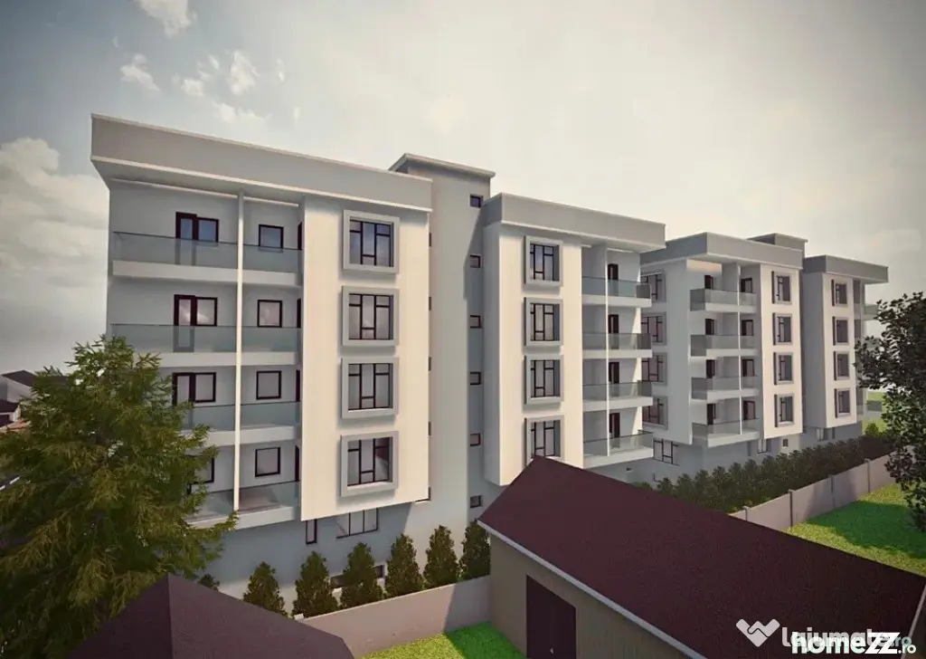 Apartament 2 camere, etaj intermediar Radauti, TVA inclus in
