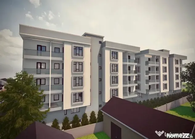 Apartament 2 camere, etaj intermediar Radauti, TVA inclus in