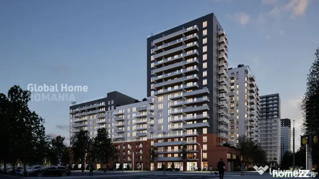SkyLight Residence | Studio – Etaj 5/17 – 48.84 mp total