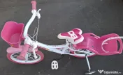 Bicicleta Dino Bikes pentru copii, 16'', Unicorn, Alb 