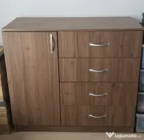 Comoda Irim Paco, 100x43.5x91 cm, Nuc Amiral