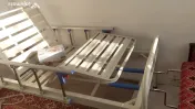 Pat medical reglabil echipat pentru persoane obeze imobilizate de maxim 260 kg 
