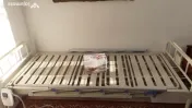 Pat medical reglabil echipat pentru persoane obeze imobilizate de maxim 260 kg 