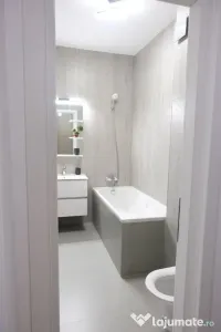 Garsoniera in bloc nou cu terasa privata complexul Ghica Apartments 