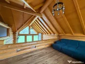 Cabana exclusivista din lemn rotund, 5500mp teren, Sucevita 