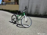 Vand bicicleta WOOM 4 (20") second-hand, verde 