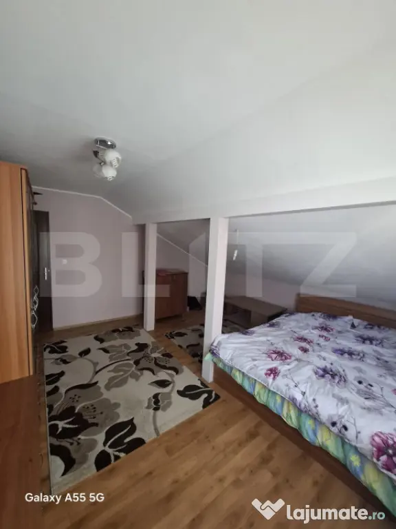 Casa 5 dormitoare, 204 mp utili, teren 1550 mp, zona Ardud