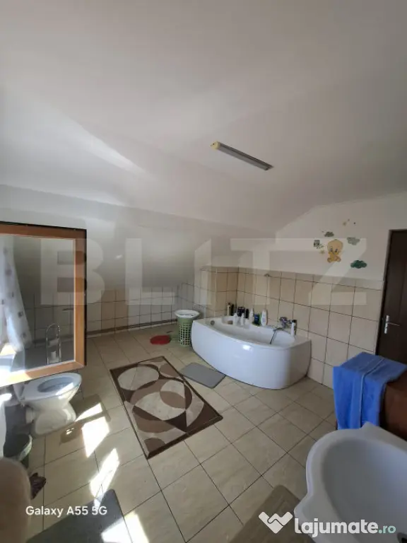 Casa 5 dormitoare, 204 mp utili, teren 1550 mp, zona Ardud