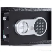 Seif mic HOME20 cu închidere el/ch  – compact și sigur pentru valori 