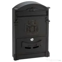 Cutie postala exterior Ellit® Antika cheie 400x250x90 mm neagra