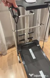 Bandă de alergare mecanică Techfit MT50 pliabilă + disc twister și benzi 