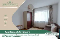 Apartamnet cu 2 camere,zona Centrala, Arad 