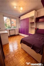 4 camere zona Centru Civic-Cec etajul 1 mobilat. 