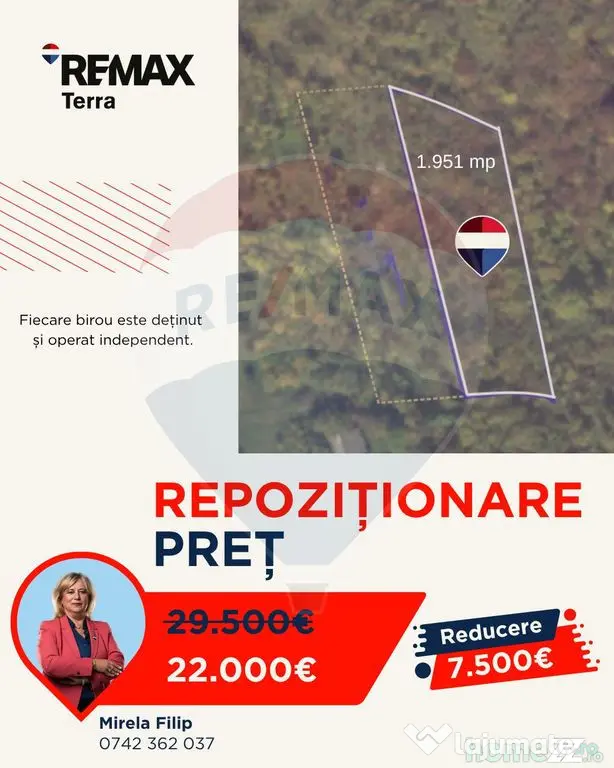 OPORTUNITATE - teren cu priveliste in Tauti Magheraus