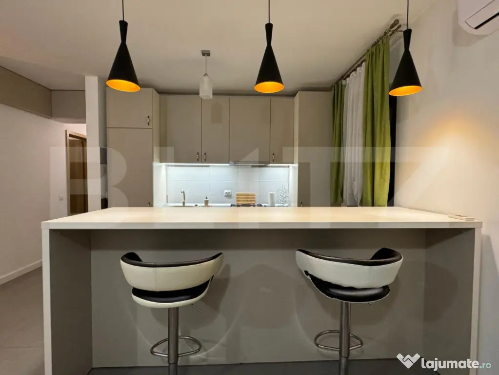 Apartament 3 camere de 80 mp, terasă și bar cu grătar, Ca