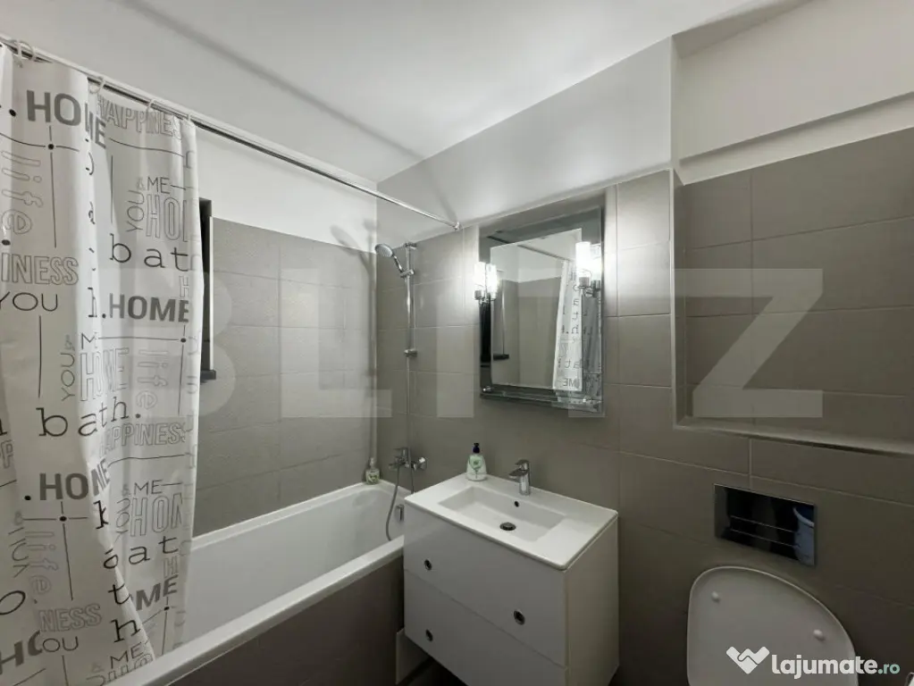 Apartament 3 camere de 80 mp, terasă și bar cu grătar, Ca