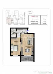2 Camere Direct Dezvoltator -Incalzire in Pardoseala/Parcare 