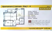 #SECTOR 4 | Apartament cu 2 camere | decomandat - STB 241 - 