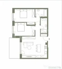 Apartament cu 3 camere, 2 bai, 72 mp, finisat modern, ERA By 