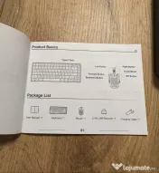 Tastatura și mouse wireless