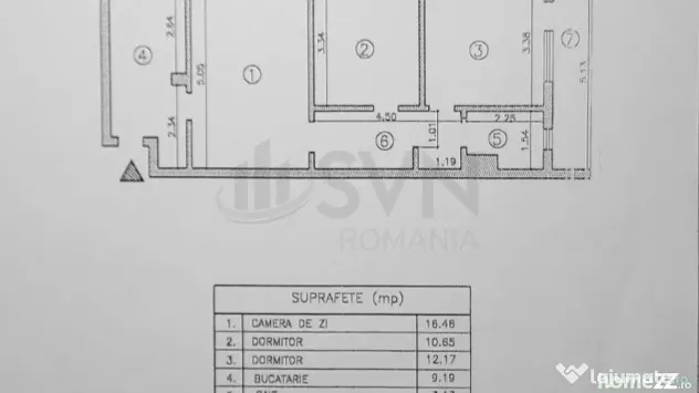 Apartament 3 camere I Metrou I Piata Iancului