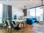 Penthouse de l One Mamaia Nord l Vedere catre Plaja 
