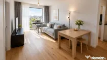 Aviatiei bloc nou 3 camere si balcon spatios mobilat si l...