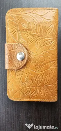 Portofel unisex din piele naturala foarte groasa