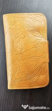 Portofel unisex din piele naturala foarte groasa 