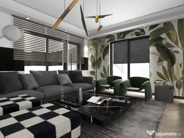 Apartament 3 camere Cu terasa 110 mp Mobilat Lujerului Bl...