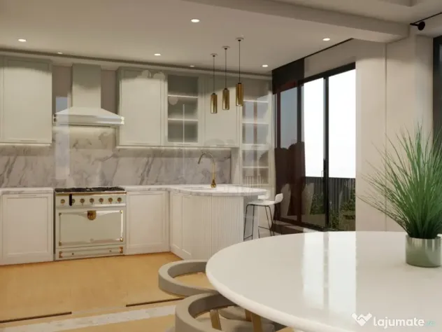 Duplex 6 camere si terasa in imobil nou zona Polona